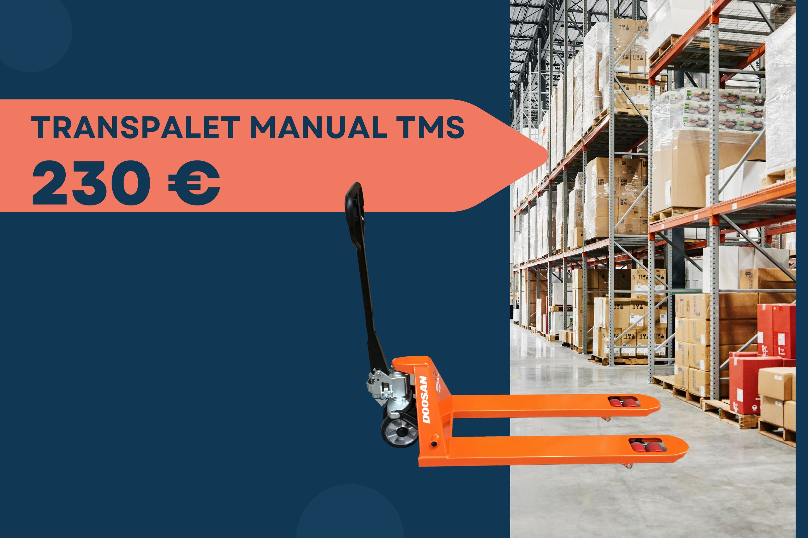 Transpalet manual TMS
