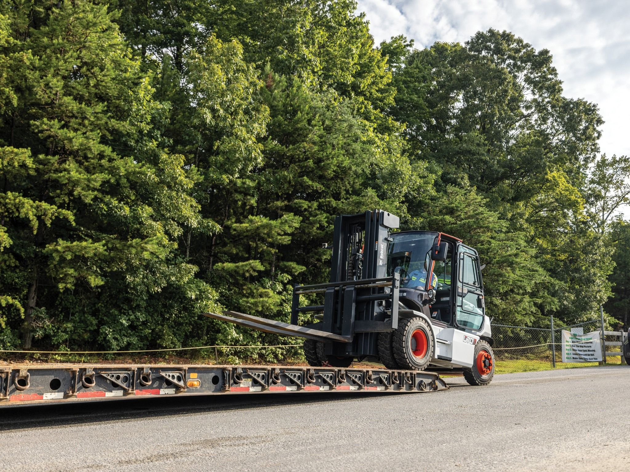 Siguranța stivuitoarelor Bobcat